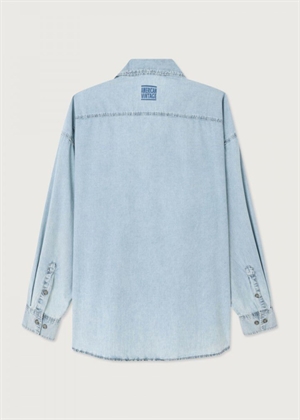 Paybou skjorte Blue Snow American Vintage